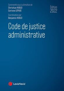 Code de la justice administrative 2022