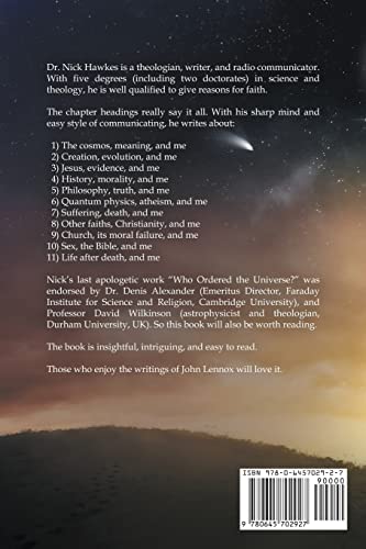 God and Me; Reasons for Faith: Reasons for Faith