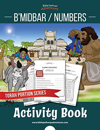 B'midbar / Numbers Activity Book: Torah Portions for Kids (Torah Portion Activity Books, Band 4)