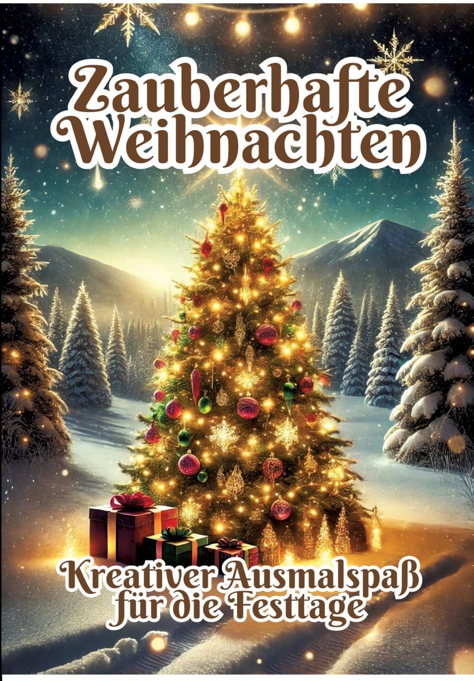 Zauberhafte Weihnachten: Kreativer Ausmalspaß für die Festtage