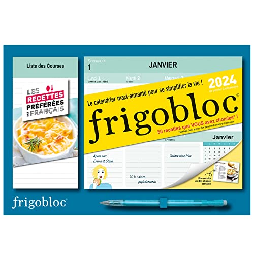 Frigobloc mensuel à personnaliser avec vos photos ! (édition 2024
