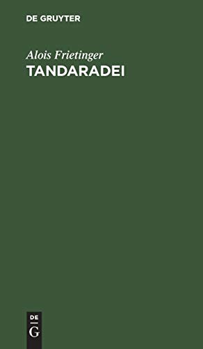 Tandaradei: Ein Vers- und Geschichtenbuch