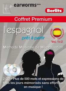 L'espagnol prêt à partir : coffret premium : méthode musicale de mémorisation, niveaux découverte + conversation