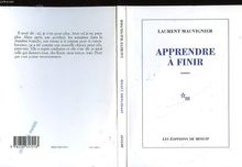 Apprendre à finir