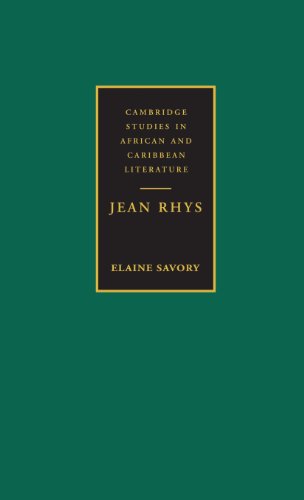 Jean Rhys (Cambridge Studies in African and Caribbean Literature, Band 7)