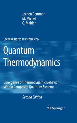Quantum Thermodynamics: Emergence of Thermodynamic Behavior Within Composite Quantum Systems (Lecture Notes in Physics)