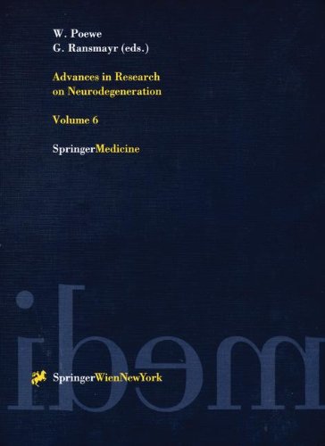 Advances in Research on Neurodegeneration: Volume 6 (Journal of Neural Transmission. Supplementa)