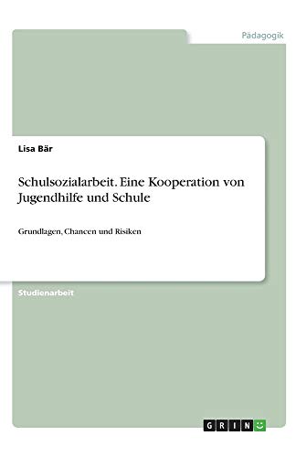 Schulsozialarbeit. Eine Kooperation von Jugendhilfe und Schule: Grundlagen, Chancen und Risiken