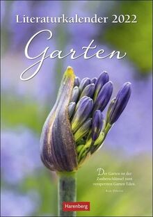 Literaturkalender Garten 2022
