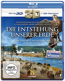 Die Entstehung unserer Erde: Der Yosemite Nationalpark - Yellowstone (History) [3D Blu-ray + 2D Version]