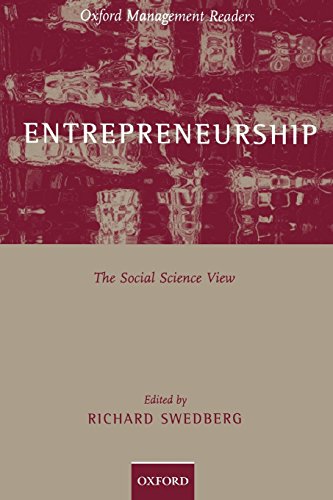 Entrepreneurship: The Social Science View (Oxford Management Readers)