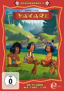 Yakari - Geschenkbox 4 (+ 2 CDs) [2 DVDs] von Xavier Giacometti | DVD | Zustand gut