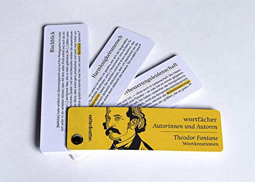 Wortfächer Theodor Fontane