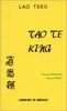 Tao Te King (Sagesse Orienta)