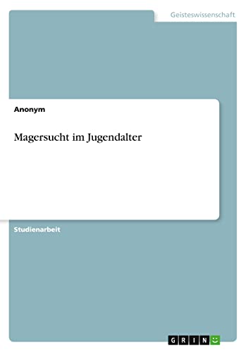 Magersucht im Jugendalter
