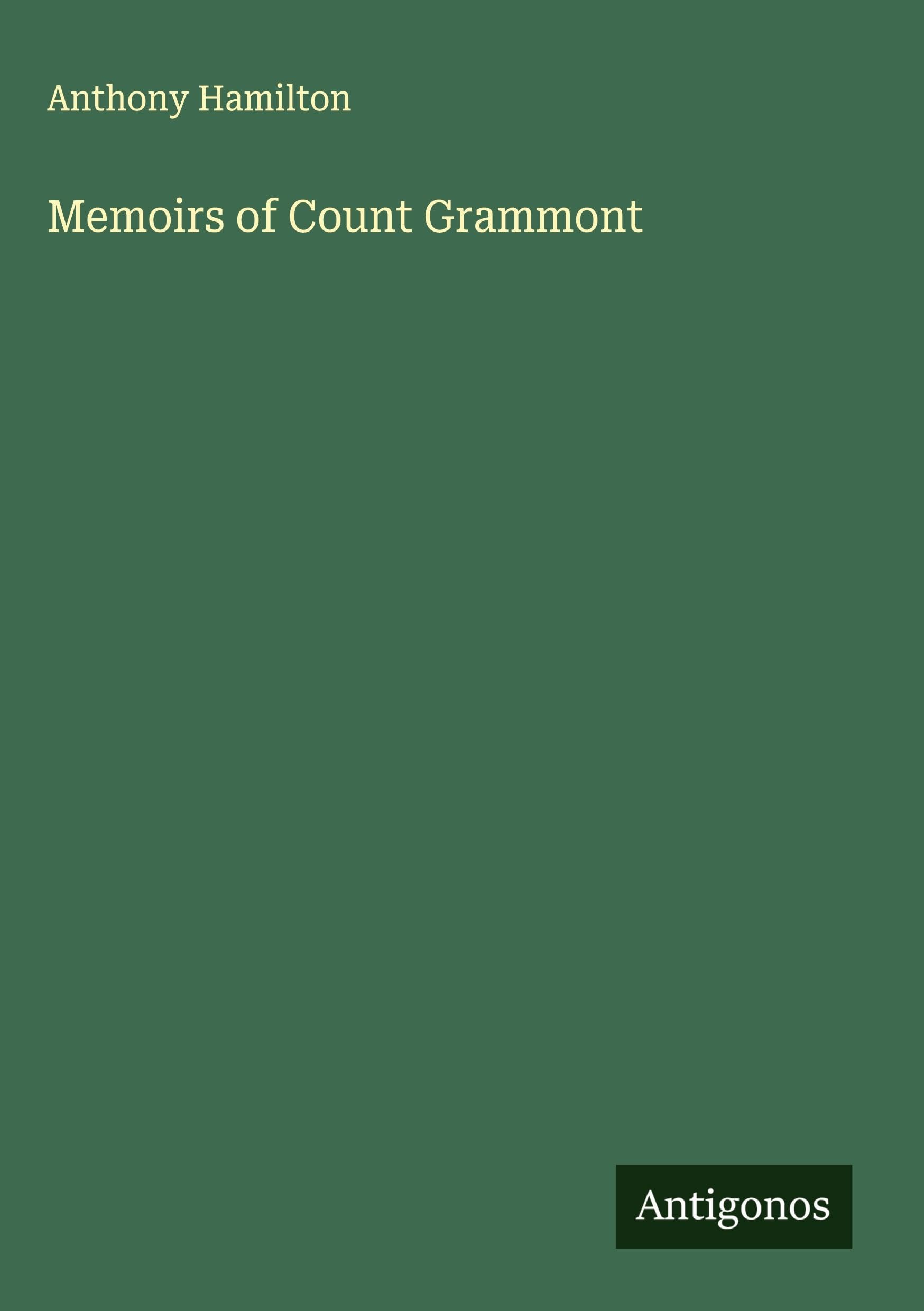 Memoirs of Count Grammont