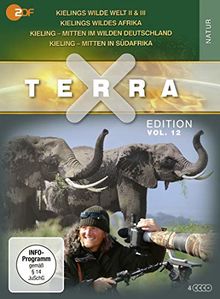 Terra X - Edition Vol. 12 - Kieling - Mitten in Südafrika - Kieling Mitten im wilden Deutschland - Kielings wildes Afrika - Kielings wilde Welt II & III [3 DVDs] von Andreas	Kieling, Iris	Gesang | DVD | Zustand gut