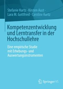 Kompetenzentwicklung und Lerntransfer in der Hochschullehre: Eine empirische Studie mit Erhebungs- und Auswertungsinstrumenten