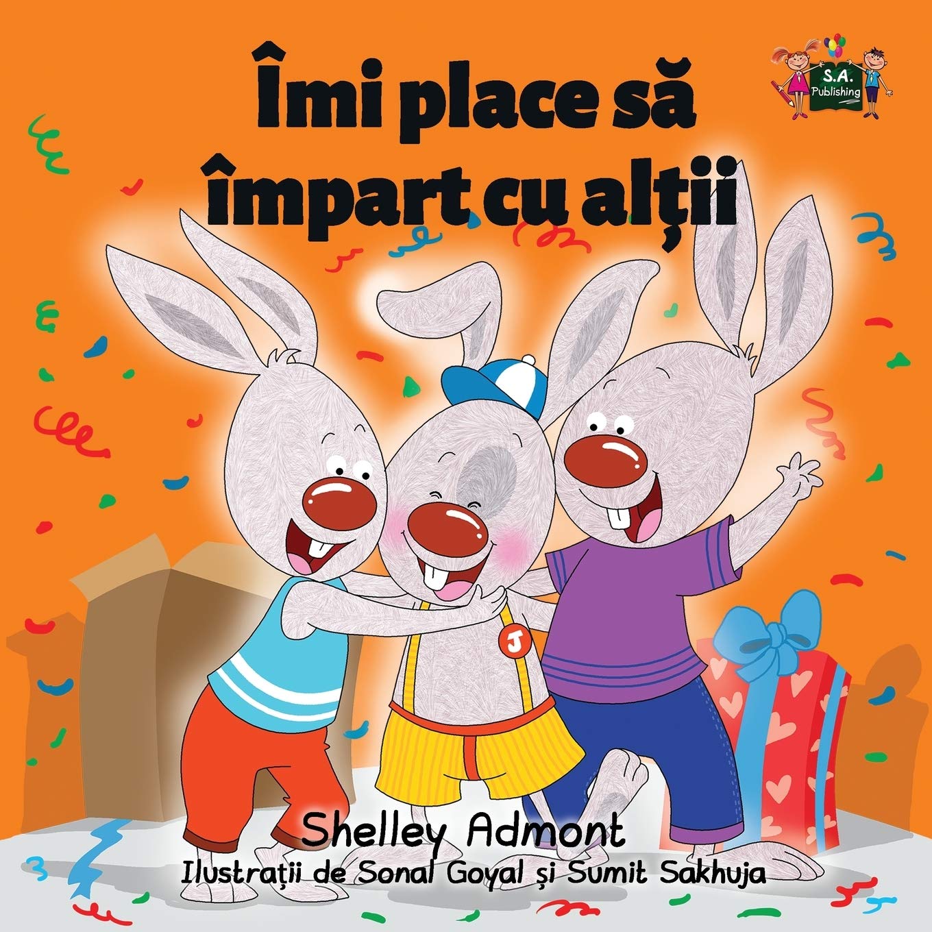 I Love to Share (Romanian Edition, romanian kids books, Children's Romanian book): romanian baby books (Romanian Bedtime Collection)