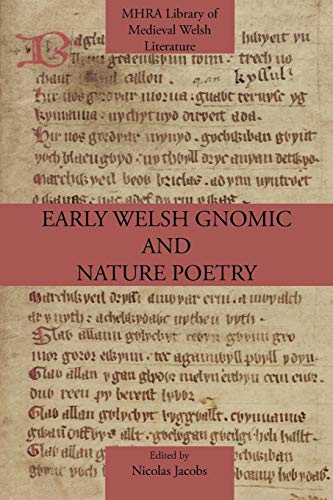 Early Welsh Gnomic and Nature Poetry