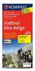 Südtirol - Alto Adige: Fahrrad- und Mountainbikekarte. GPS-genau. 1:70000 (KOMPASS-Fahrradkarten International, Band 3401)