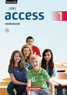 English G Access - G9 - Ausgabe 2019: Band 1: 5. Schuljahr - Workbook mit Audios online und MyBook