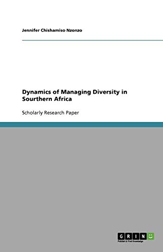Dynamics of Managing Diversity in Sourthern Africa