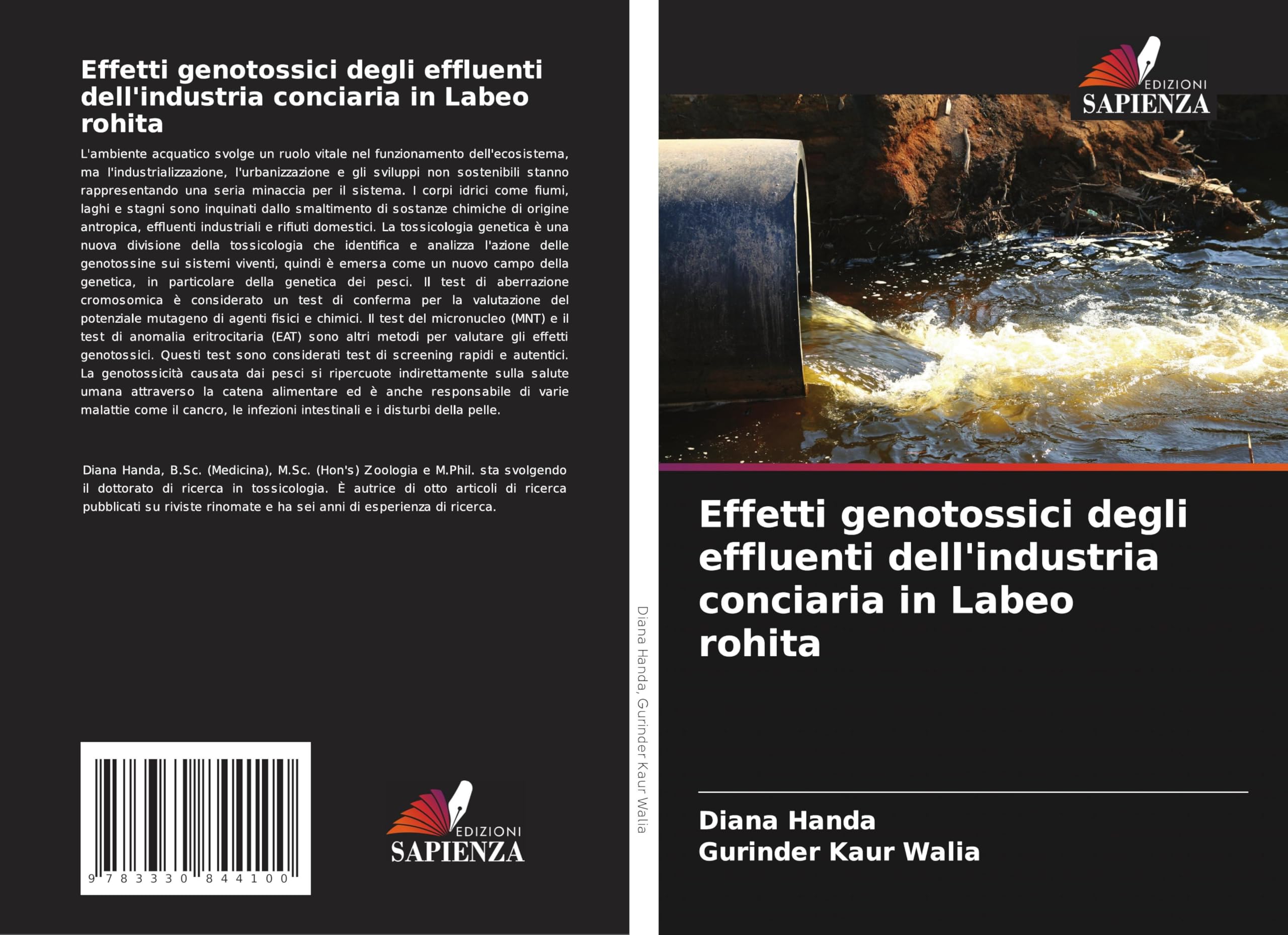 Effetti genotossici degli effluenti dell'industria conciaria in Labeo rohita