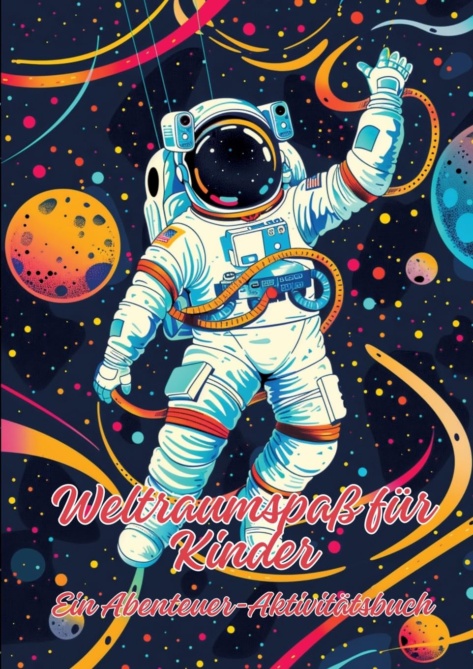 Weltraumspaß für Kinder: Ein Abenteuer-Aktivitätsbuch