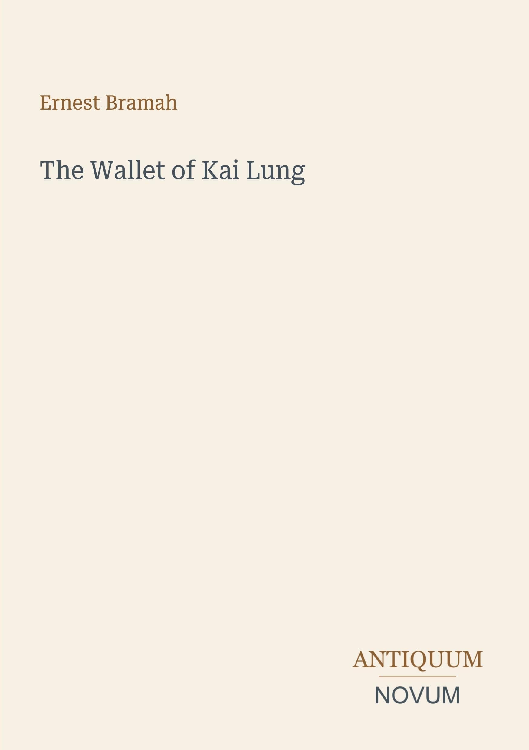 The Wallet of Kai Lung