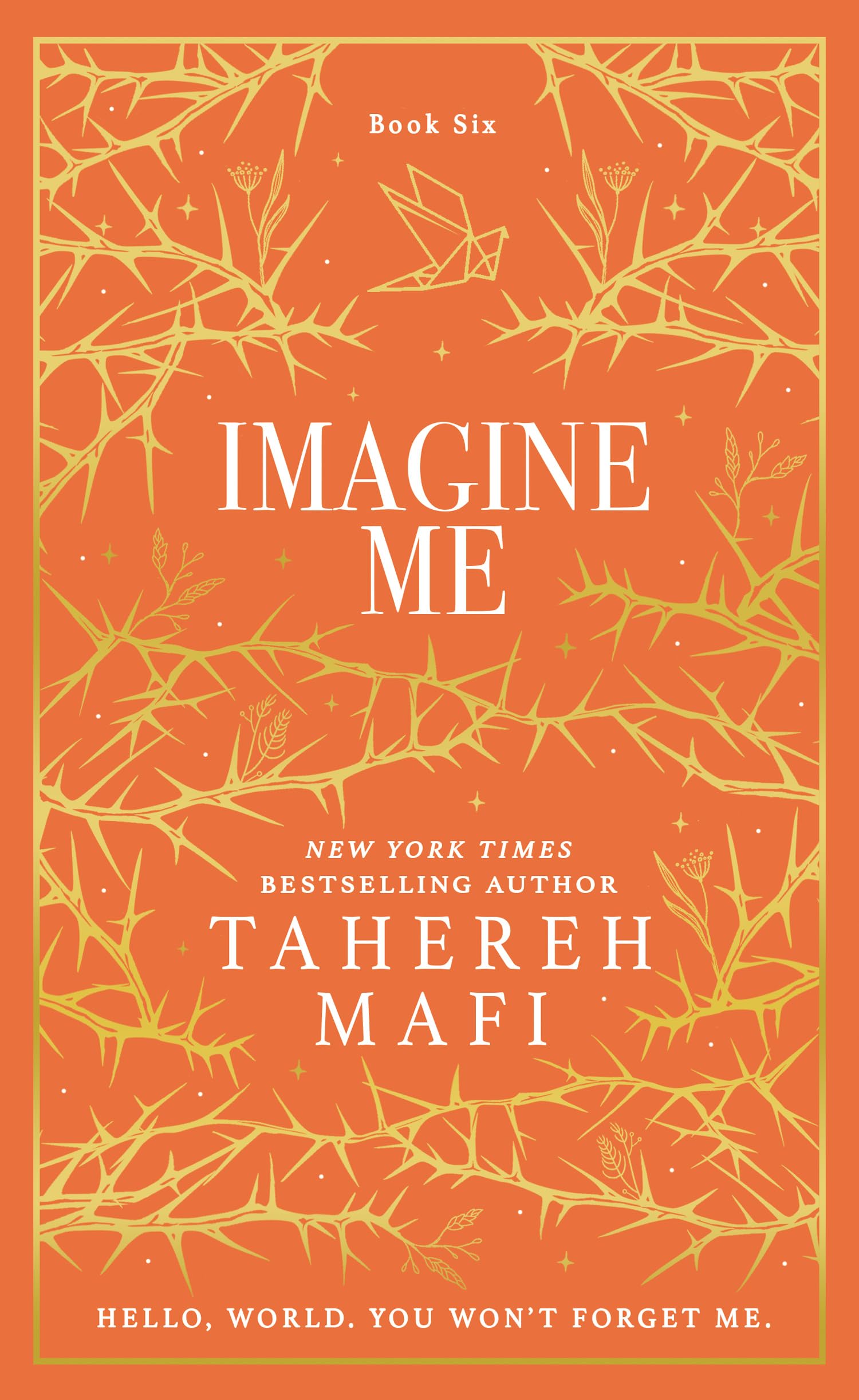 Tahereh Mafi Imagine Me, A Stunning Hardback Exclusive Collector’s Edition Of The Sixth Dystopian Fantasy Romance Book In The TikTok Sensation Shatter Me Series