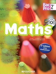 Maths 2de bac pro : livre de l'élève