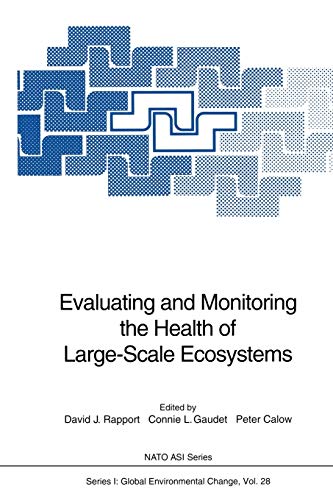 Evaluating and Monitoring the Health of Large-Scale Ecosystems (Nato ASI Subseries I:, 28, Band 28)