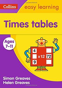 Times Tables Ages 7-11: New Edition (Collins Easy Learning)