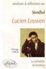 Stendhal, Lucien Leuwen (Analyses & Reflexio.)