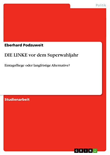 DIE LINKE vor dem Superwahljahr: Eintagsfliege oder langfristige Alternative?