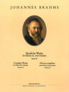 Sämtliche Klavierwerke Band 2: Kleinere Klavierkompositionen - Breitkopf Urtext (EB 8314)