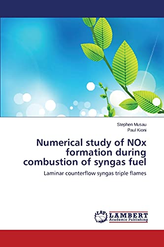 Numerical study of NOx formation during combustion of syngas fuel: Laminar counterflow syngas triple flames