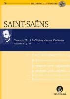 Konzert für Violoncello und Orchester Nr. 1 a-Moll: op. 33. Violoncello und Orchester. Studienpartitur + CD. (Eulenburg Audio+Score)