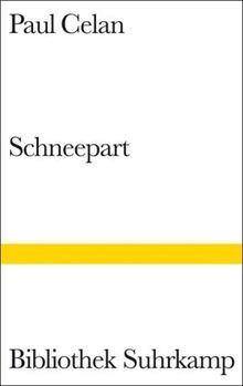 Schneepart: Gedichte (Bibliothek Suhrkamp)