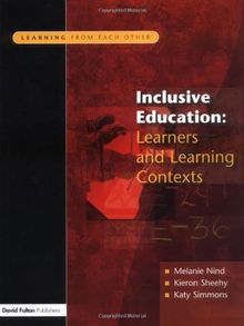 Equality, Participation and Inclusion 2: Diverse Contexts: Learners and Learning Contexts (Inclusive Education)