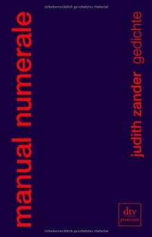 manual numerale: Gedichte