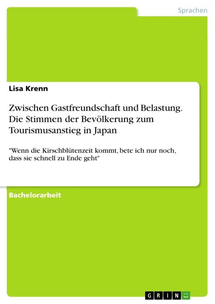 Zwischen Gastfreundschaft und Belastung. Die Stimmen der Bevölkerung zum Tourismusanstieg in Japan: Wenn die Kirschblütenzeit kommt, bete ich nur noch, dass sie schnell zu Ende geht