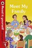 Meet My Family – Read It Yourself with Ladybird Level 1
