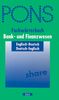 PONS Fachwörterbuch, Bankwesen und Finanzwesen, Englisch-Deutsch / Deutsch-Englisch