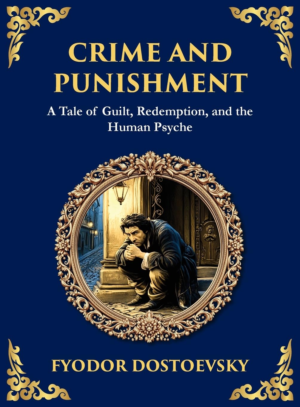 Crime and Punishment: A Descent into Guilt, Justice, and Redemption (Large Print Deluxe Hardcover Edition For Easy Reading) (Library of Alexandria, Band 18)