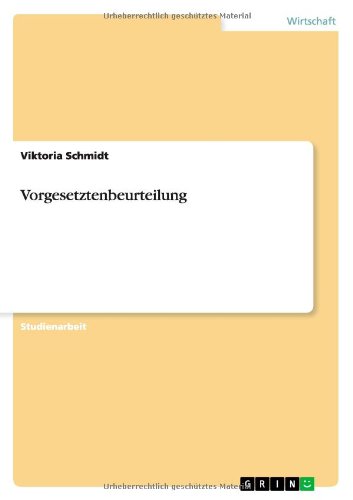 Vorgesetztenbeurteilung