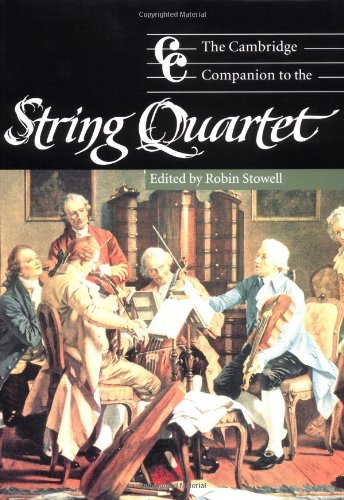 Robin Stowell Camb Comp To The String Quartet (Cambridge Companions To Music)