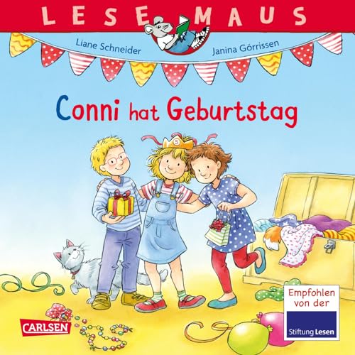 LESEMAUS: Conni hat Geburtstag: Modernisierte Neuausgabe des Conni-Bilderbuchklassikers