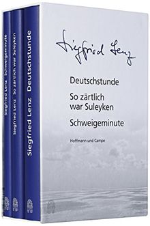 Siegfried Lenz - Seine erfolgreichsten Bücher: Deutschstunde, So zärtlich war Suleyken, Schweigeminute